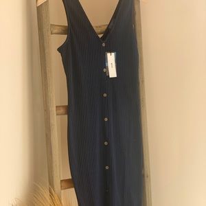 NWT dress from NYTT. Navy blue, stretch cotton, never worn!